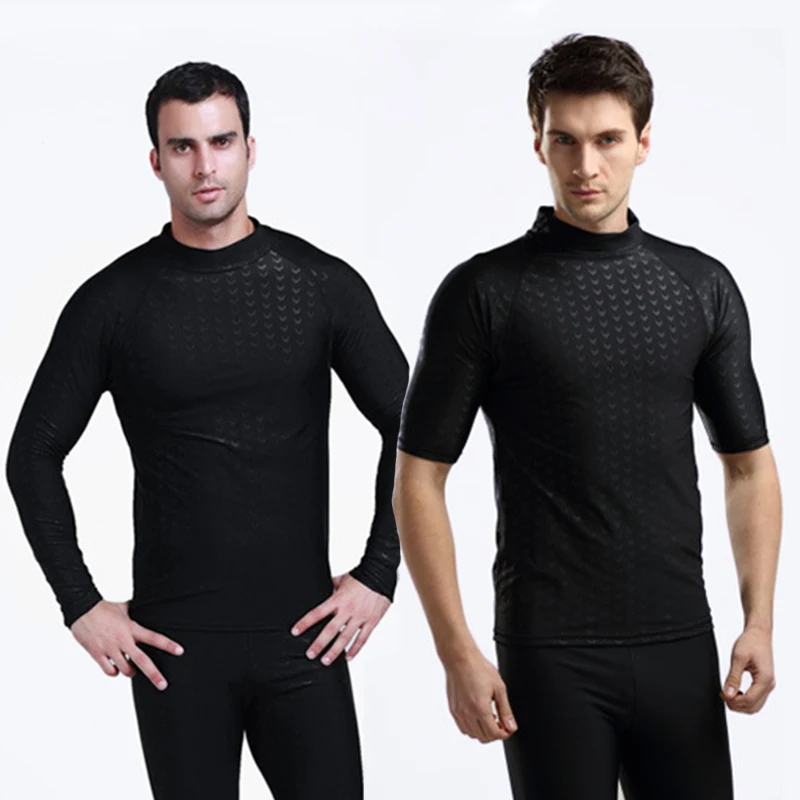 SBART Новый Sharkskin мужской костюм для дайвинга пальто подводного плавания Защита от