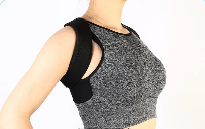 Adjustable Back Posture Corrector Clavicle Spine Back Shoulder Lumbar Brace Support Belt Posture Correction Prevents Slouching