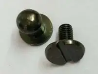 black 60 компл./лот 5*7*8 мм винт из сплава с заклепками вывинчивающейся головки для Сумки из натуральной кожи, с ремешком, ремешок для часов из нержавеющей стали с заклепками shipping2017010903 - Цвет: black