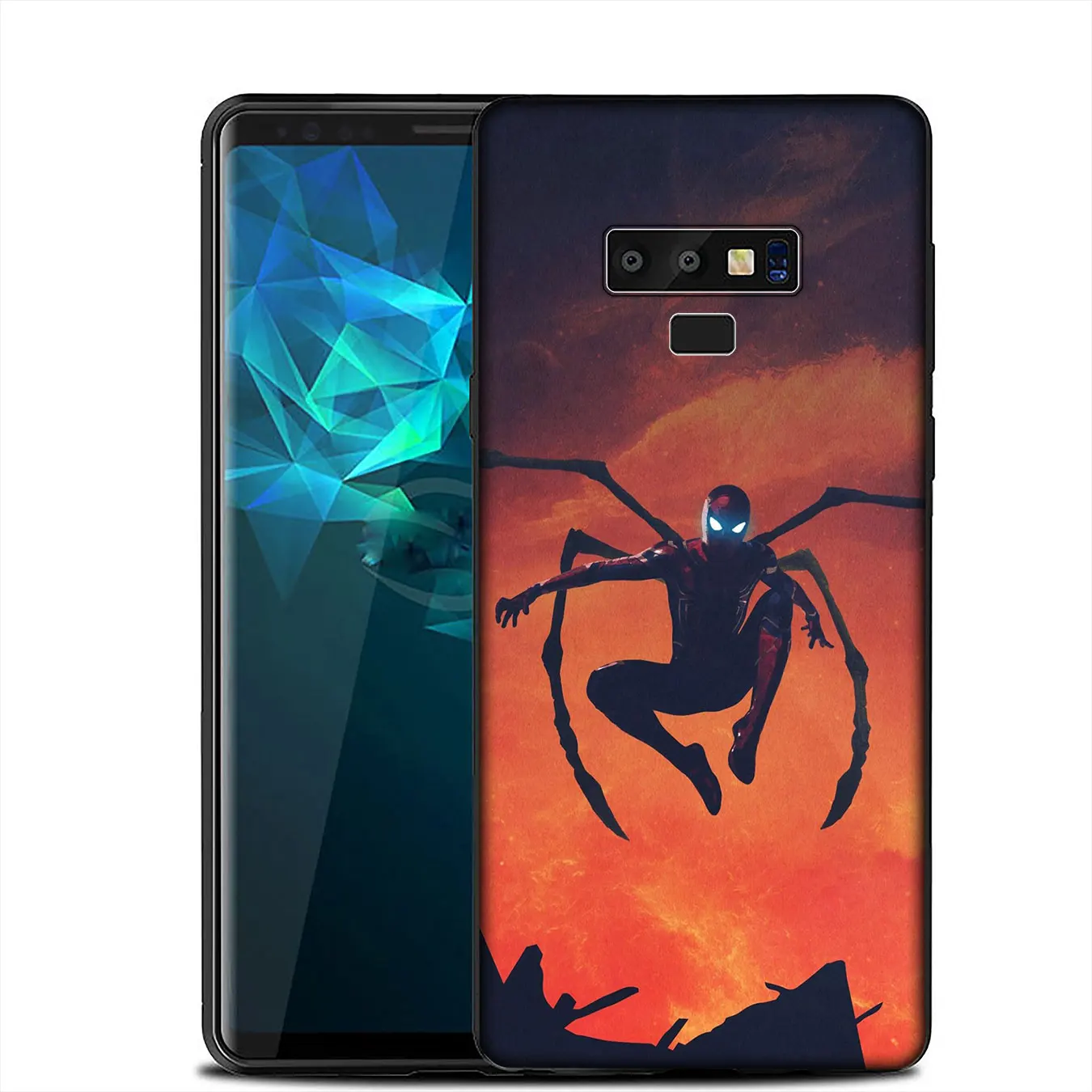 IYICAO Spider Man Marvel tom holland Soft Cover Case for Samsung Galaxy A6 A9 A8 A7 2018 A3 A5 2016 2017 Note 9 8 10 Plus Lite |