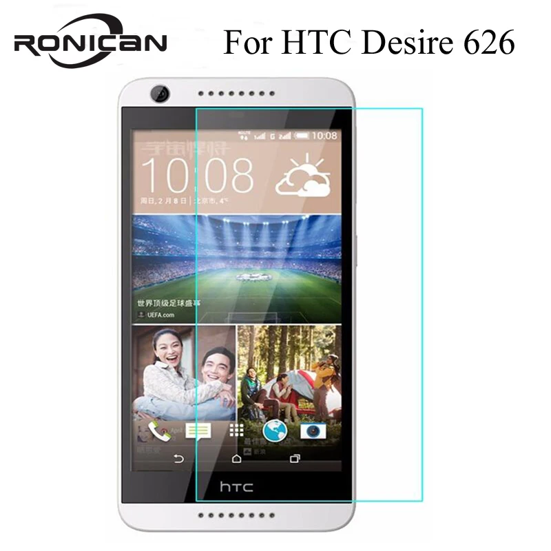 Защитное стекло 9H закаленное для HTC One M7 M8 защитная пленка Desire 820 616 610 516 U11Plus