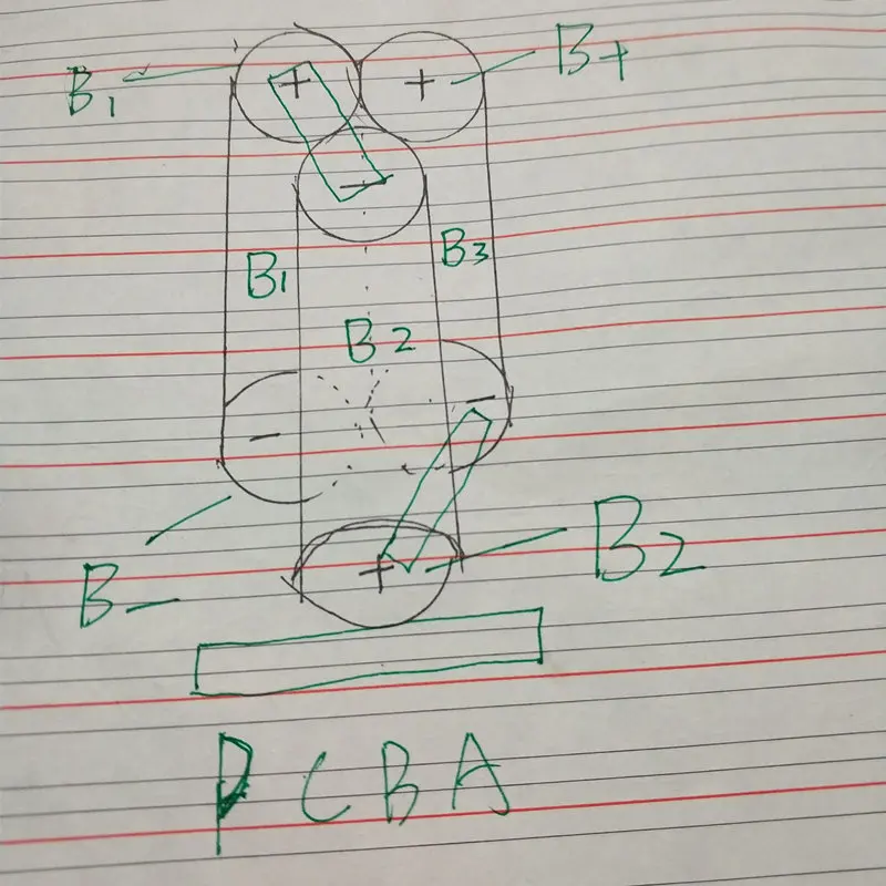 3s bms Электрический инструмент литиевая батарея электрическая отвертка 12V PCBA для 12,6 V 18650 Батарея питания с разъемом постоянного тока