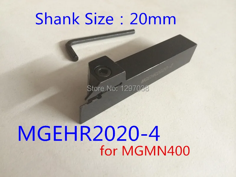 

MGEHR 2020-4 External Grooving Turning Tool Holder Shank Diameter 20*20mm Length 125mm CNC lathe tool for MGMN400 Inserts