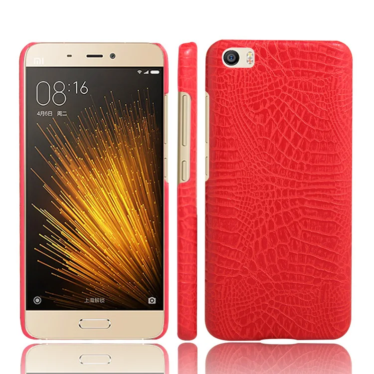 Высококачественный чехол для телефона из искусственной кожи Xiaomi 5 Новый Модный с