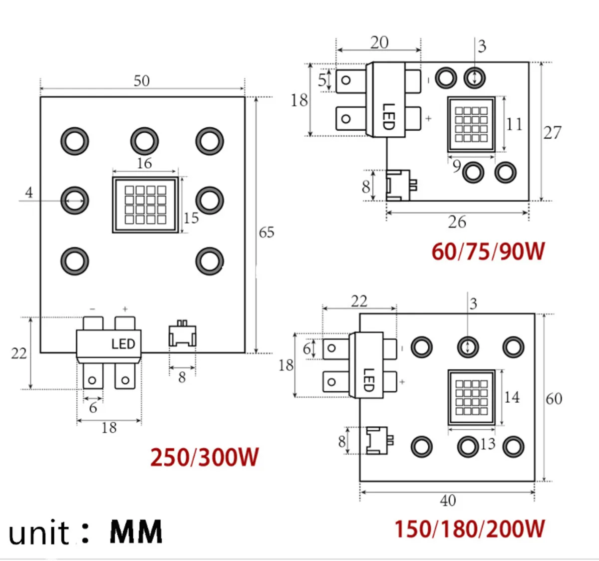 LED 300W CST 90 7000 k 8000 K чип для рыбалки свет проектора медицинское