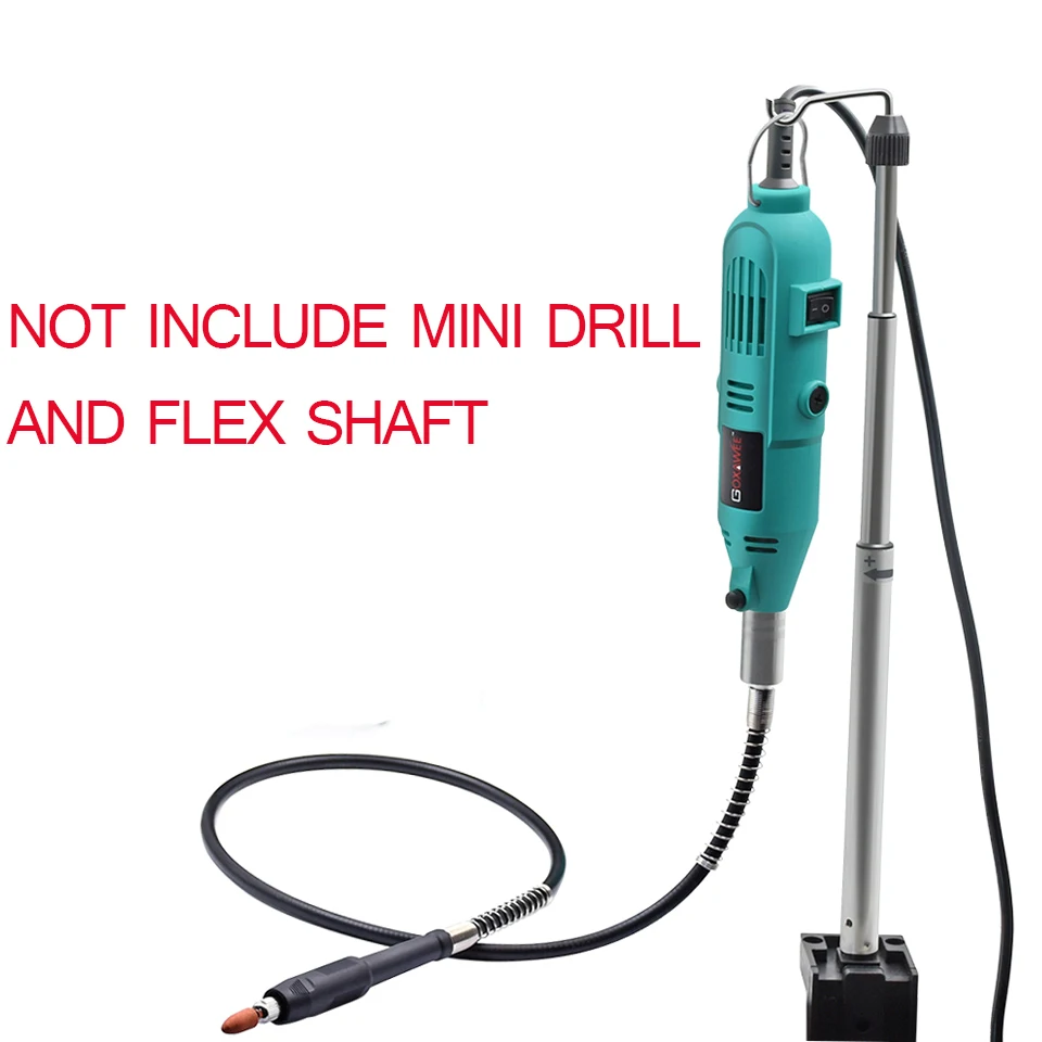 Гибкая вешалка для вала электрическая мини дрель подставка зажим держатель с