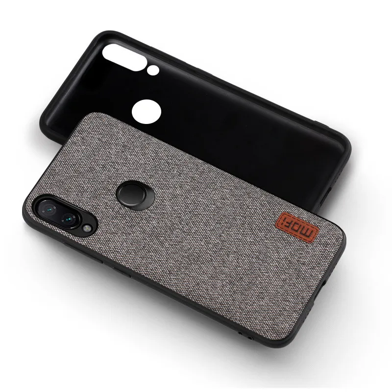 gray Чехол для xiaomi redmi note 7, задняя крышка note7, силиконовый защитный чехол, чехол для redmi note 7 pro - Цвет: gray