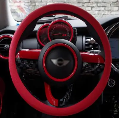 Чехол рулевого колеса автомобиля автомобильные чехлы аксессуары для MINI COOPER R50 R53