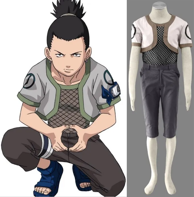 Костюм для косплея NARUTO Nara Shikamaru|Костюмы аниме| |