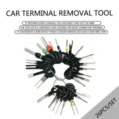 

Car Wire Terminal Removal Tool Kit Wiring Connector Pin Extractor Puller Set Hot