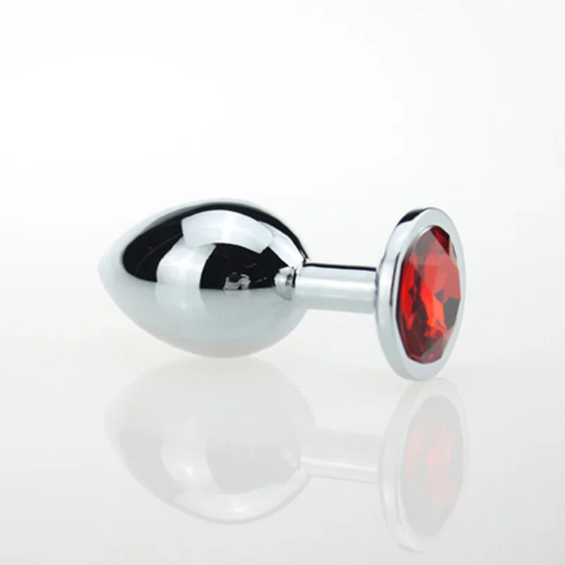 Средние анальные игрушки Анальная пробка металлические интимные для женщин секс