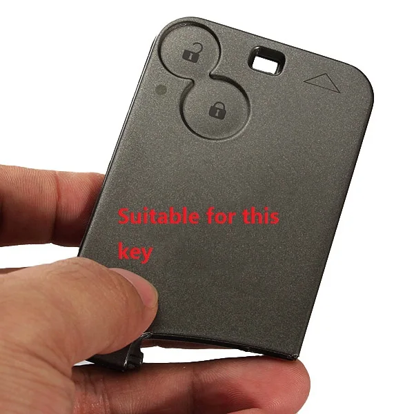 Защитный силиконовый чехол для тюнинга автомобиля Renault Laguna Espace Card 2 кнопки смарт