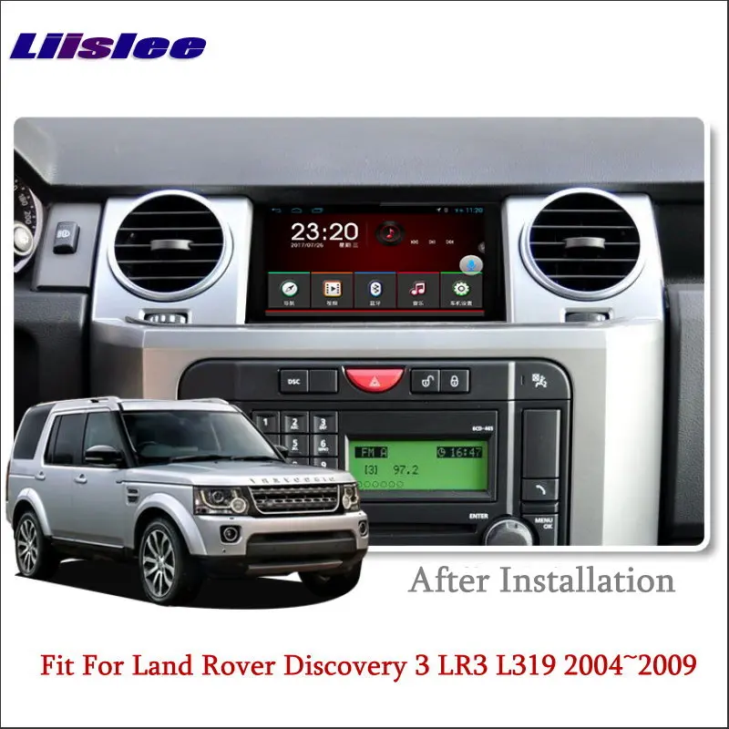 Liislee автомобильный Android мультимедиа для Land Rover Freelander Discovery 3 LR3 L319 Радио BT Стерео gps карта Navi навигационная система