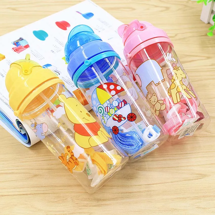 Анна Эльза милая бутылка для воды без бисфенола А с соломинкой детская чашка