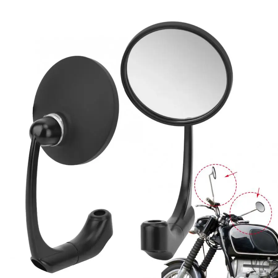 1 пара старинных moto rcycle модифицированное гоночное зеркало заднего вида