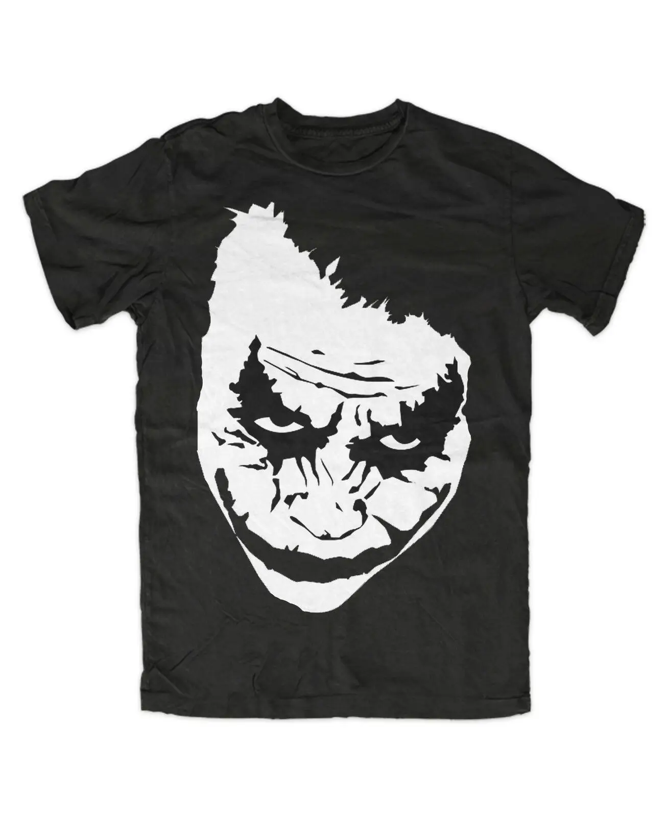 Модная футболка премиум класса с принтом Joker Face унисекс надписью heatht Ledger Why So Serious