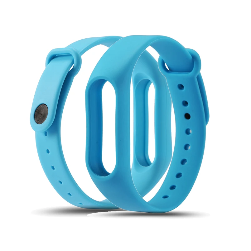 LEMDIOE Многоцветный силиконовый браслет на запястье наручный ремешок замену для mi