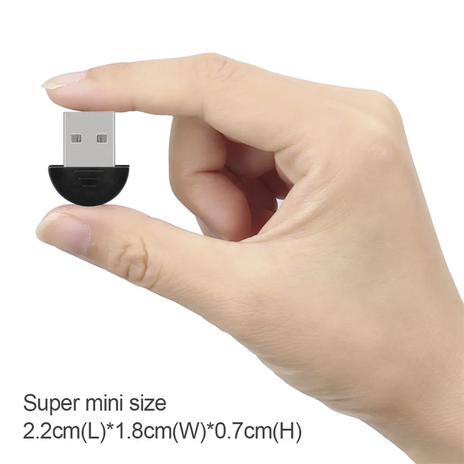 Водонепроницаемый Bluetooth компьютерный адаптер мини беспроводной USB Dongle V2.0 EDR 100 м