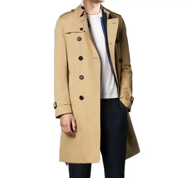 

S-6XL Hot / Spring Men's New Fashion Personalized customizatio Medium and long size large size slim casual jacket