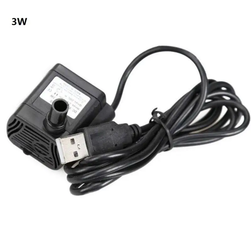 2/3/4/5/6/8W USB Pet Drinker Replacement Pump Ultra Quiet Submersible Water For Pond Aquarium Cat Fountain | Дом и сад