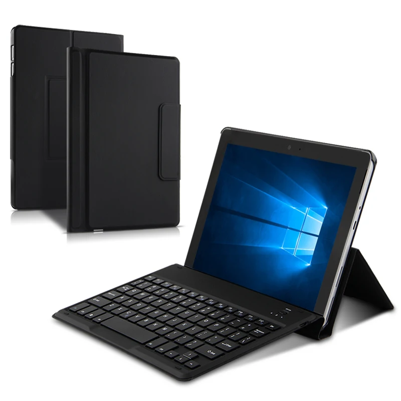 Тонкая беспроводная Bluetooth клавиатура с подставкой кожаный чехол для Microsoft Surface GO