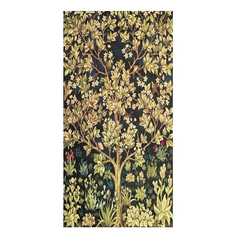Полотенце для душа William Morris Tree Of Life Пляжное дорожное винтажное Nouveau