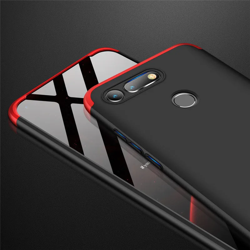 1000 шт 360 градусов полное покрытие для huawei Honor V20 Note 10 V10 9 Lite 9i V9 8 8X Max 7X 6X Play 3 в 1 Жесткие защитные чехлы из поликарбоната
