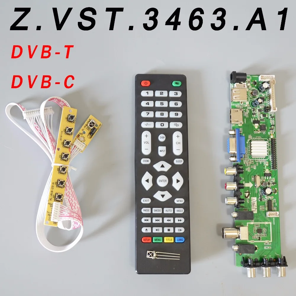 Универсальная плата драйвера ЖК дисплея Z.VST.3463.A1 V56 V59 поддержка детской
