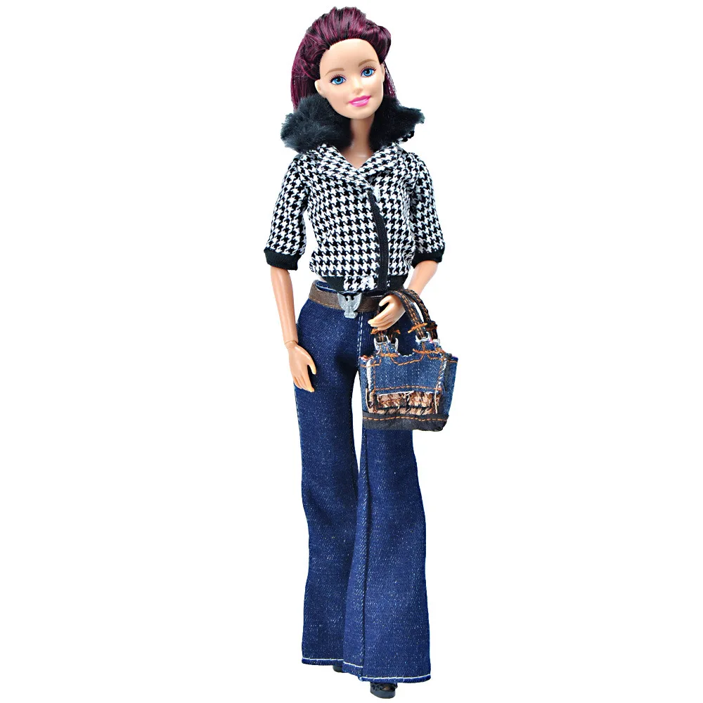 Ретро 70s Модный Набор для куклы Барби BJD аксессуары одежды Play House наряды|Куклы| |