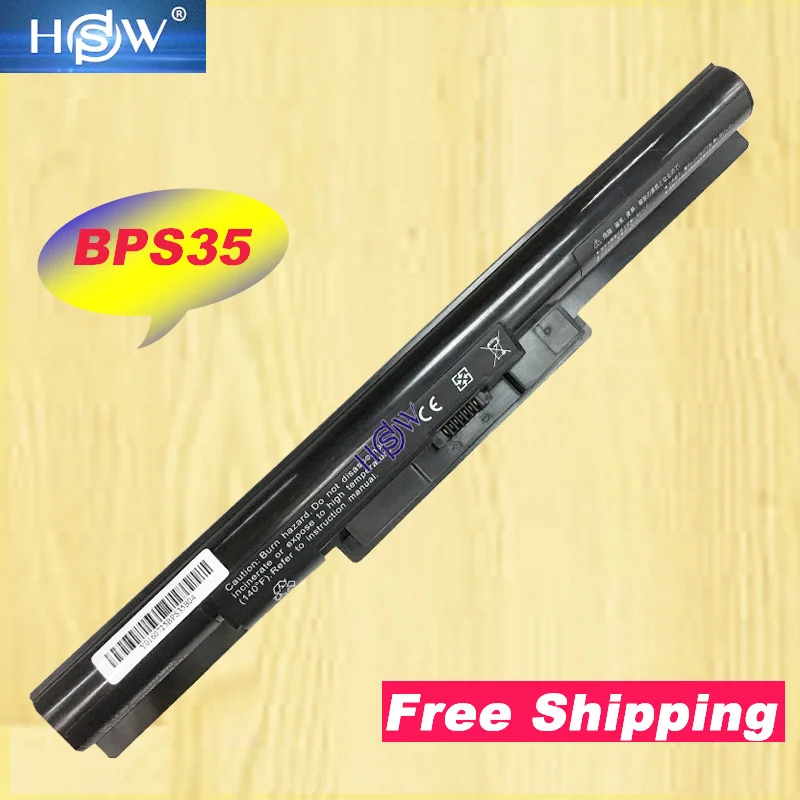Аккумулятор HSW для SONY Vaio Fit 14E 15E SVF1521A2E SVF15217SC SVF14215SC SVF15218SC BPS35 BPS35A бесплатная