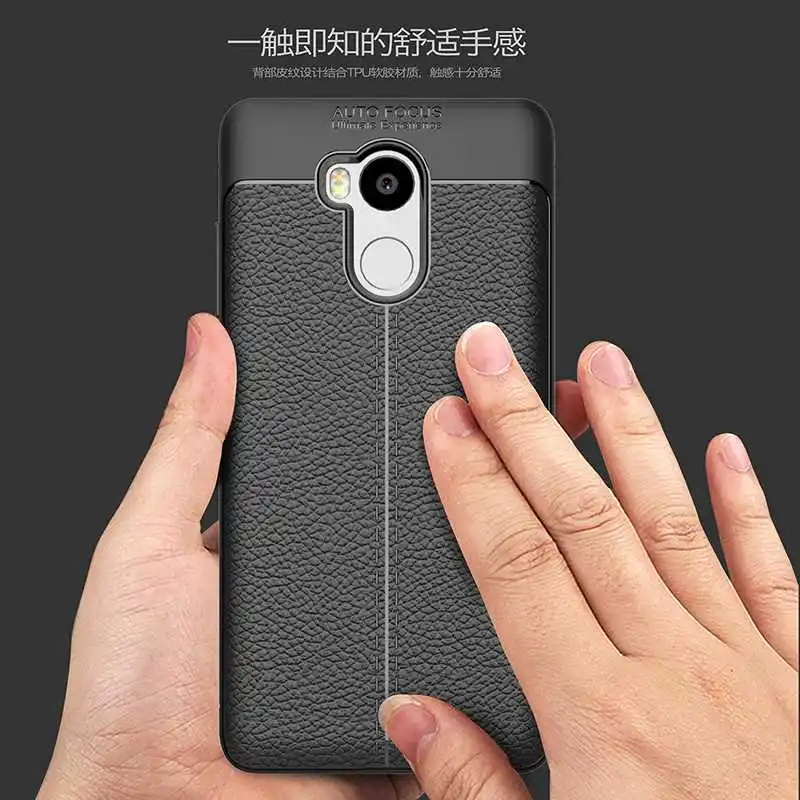 Модный противоударный мягкий чехол Mokoemi с узором Личи 5 0 дюйма для Xiaomi Redmi 4 Pro