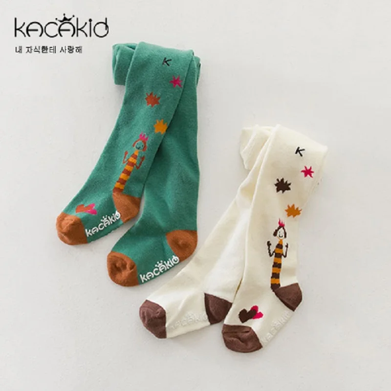 Kacakid/Хлопковые колготки для малышей высококачественные маленьких девочек Лидер
