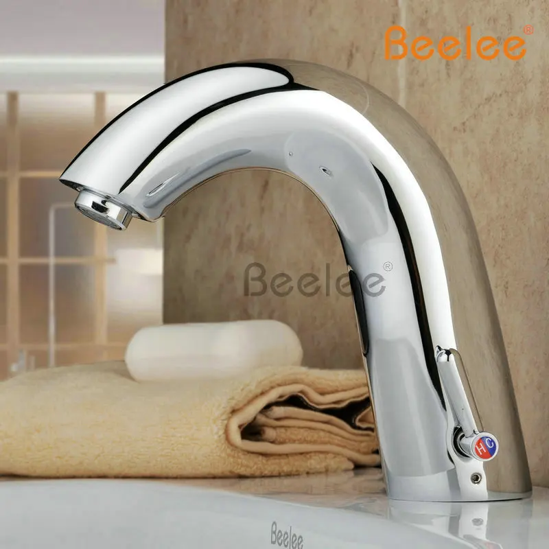 Современный Автоматический Бесконтактный Смеситель для горячей и холодной воды