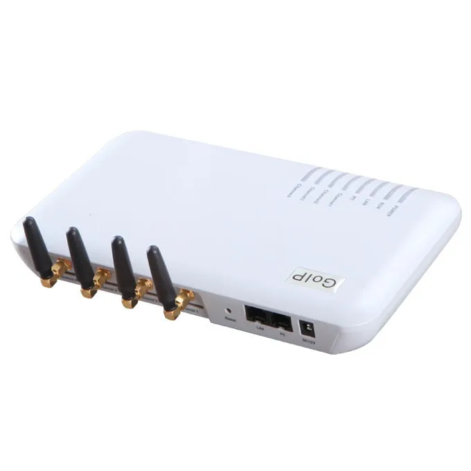 

4 Channels GOIP-4 GSM Voip gateway for call Termination, Support VPN