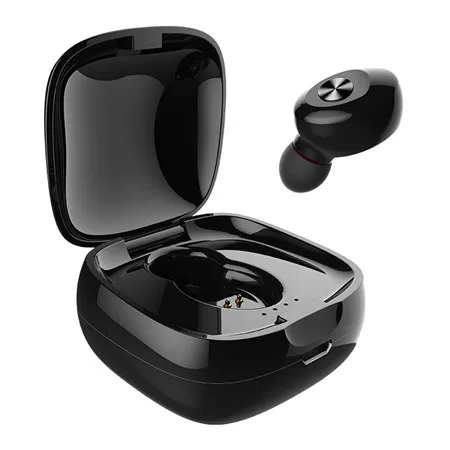 Dock Single Hangrui 5,0 TWS беспроводные наушники Airdots Bluetooth HIFI спортивные водонепроницаемые наушники Handsfree Bluetooth наушники USB гарнитура - Цвет: Dock Single