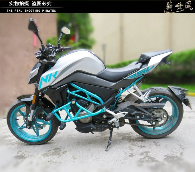 Передние бамперы для CFMOTO 250cc 250NK, синие, черные, защита двигателя, защита рамы, слайдеры, аксессуары для мотоциклов CFMOTO CF 250 NK