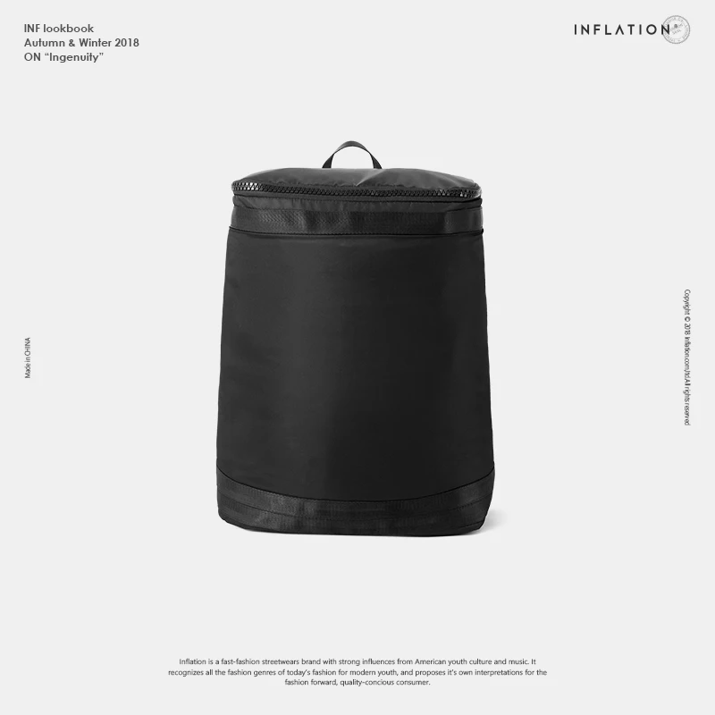 2018 F/W Новые Модные цилиндрические рюкзаки школьная сумка рюкзак специальный
