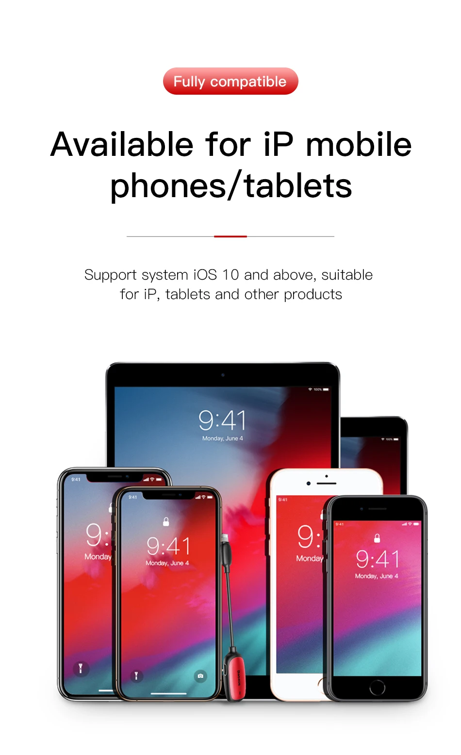 Baseus аудио Aux адаптер для iPhone 11 Pro Xs Max Xr X 8 7 конвертер наушников для Lightning до 3,5 мм разъем OTG разветвитель кабеля