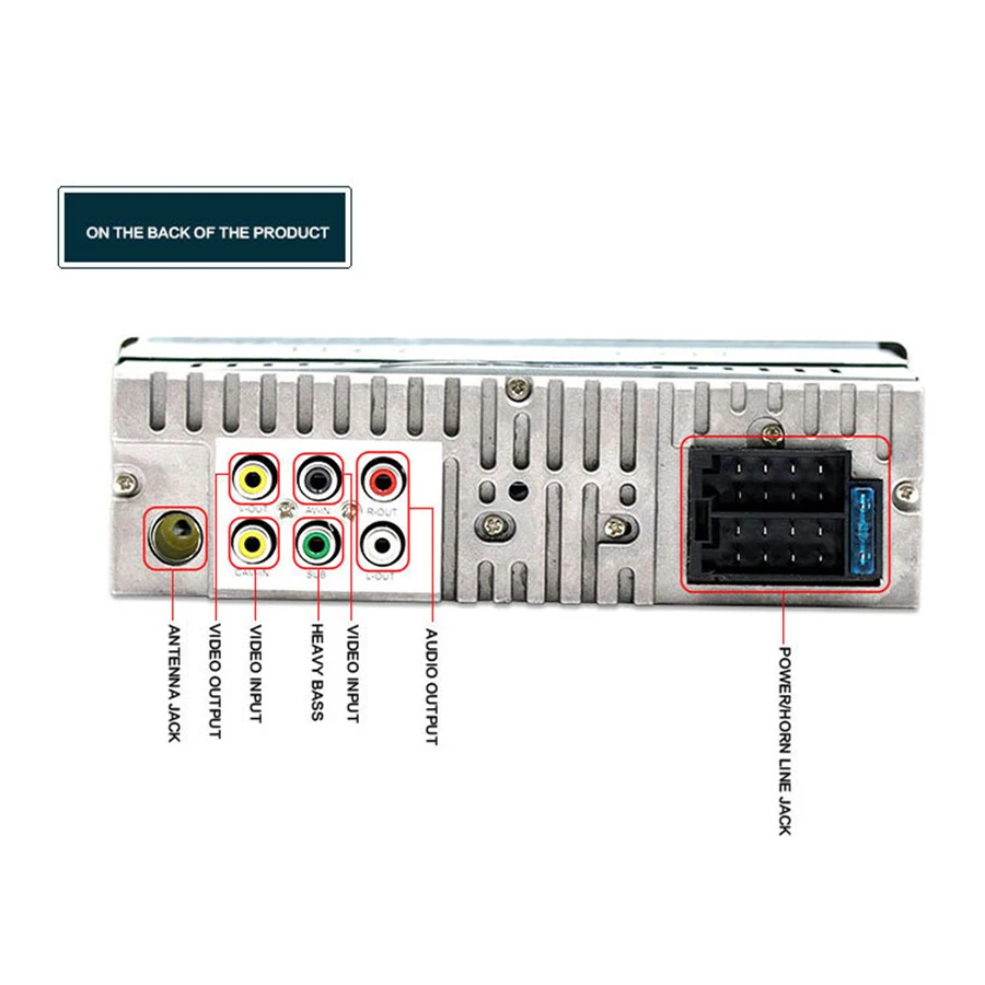 Asvegen 1 DIN 12V автомобильное радио 4 дюйма HD экран Bluetooth стерео музыка FM тюнер MP3 MP4