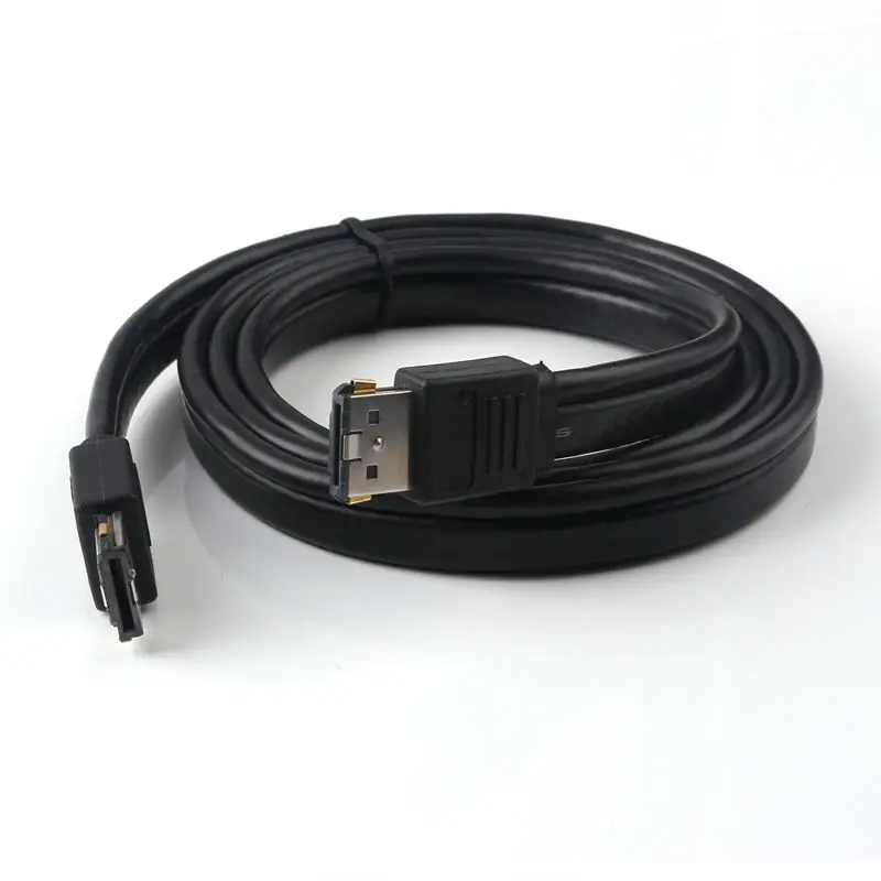 Сверхлучший eSATAp кабель 12 В eSATA USB питания для мужчин и + черный 50 см|esatap cable|power esataesata