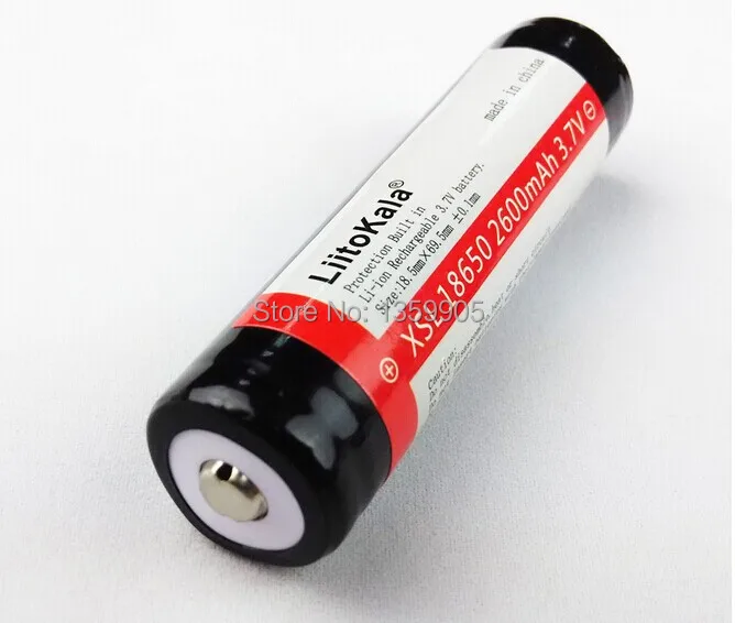 20 шт./лот Sanyo Liitokala 100% новый и оригинальный 18650 3 7 V 2600mAh литий-ионный аккумулятор