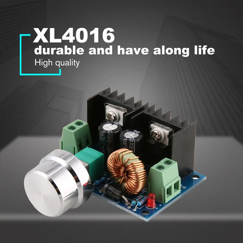 XL4016E1 DC понижающий преобразователь модуль питания 4 в 40 Регулируемый регулятор