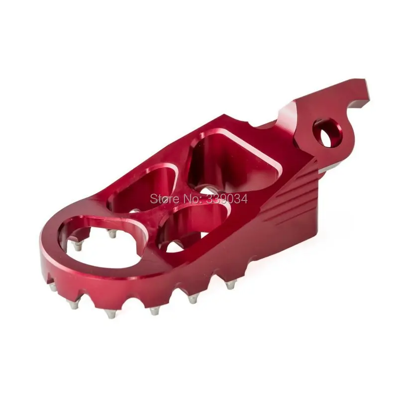 

Red Billet WIDE FAT Foot Pegs Footrests For Honda CR125R CR250R 2002 2003 2004 2005 2006 2007