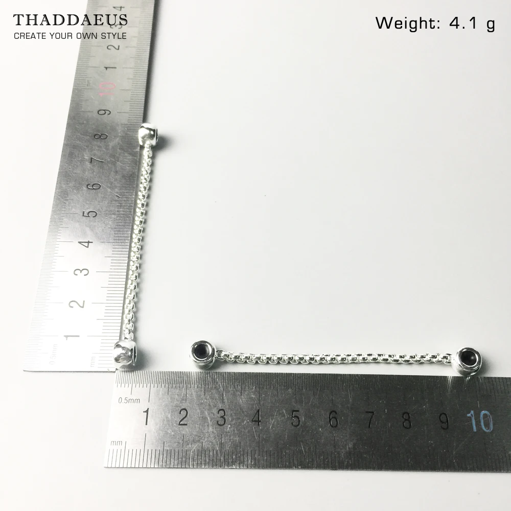 Бусины сохранить цепи классика серебряные бусины 925 пробы подходит браслет
