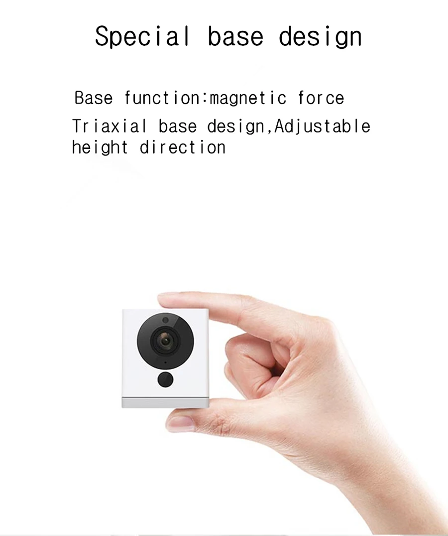 Оригинальная XiaoMi XiaoFang 1S портативная умная wifi ip-камера IR-Cut ночного видения 1080P для умного дистанционного управления домашней безопасности