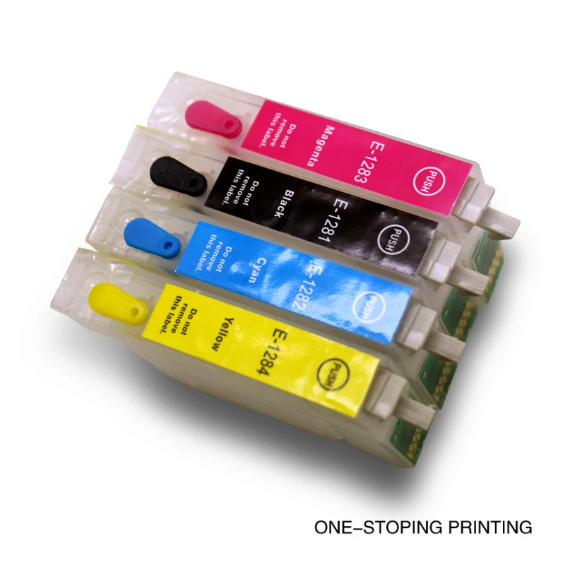 Картридж для принтера EPSON Stylus S22 SX125 130 230 235W 420W 425W 430W 435W|ink cartridge|refillable ink cartridgesink for epson
