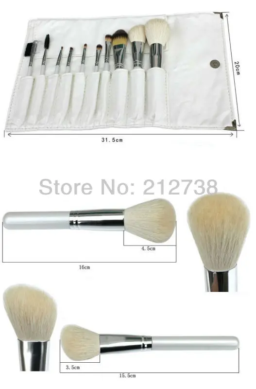 Женская Кисть для макияжа из высококачественной козьей шерсти профессиональный