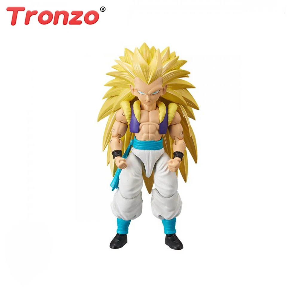 Tronzo Dragon Star Dragon Ball Z Gotenks SSJ3 передвижная, ПВХ фигурка модель игрушки DBZ Super Saiyan 3 фигурка игрушка кукла