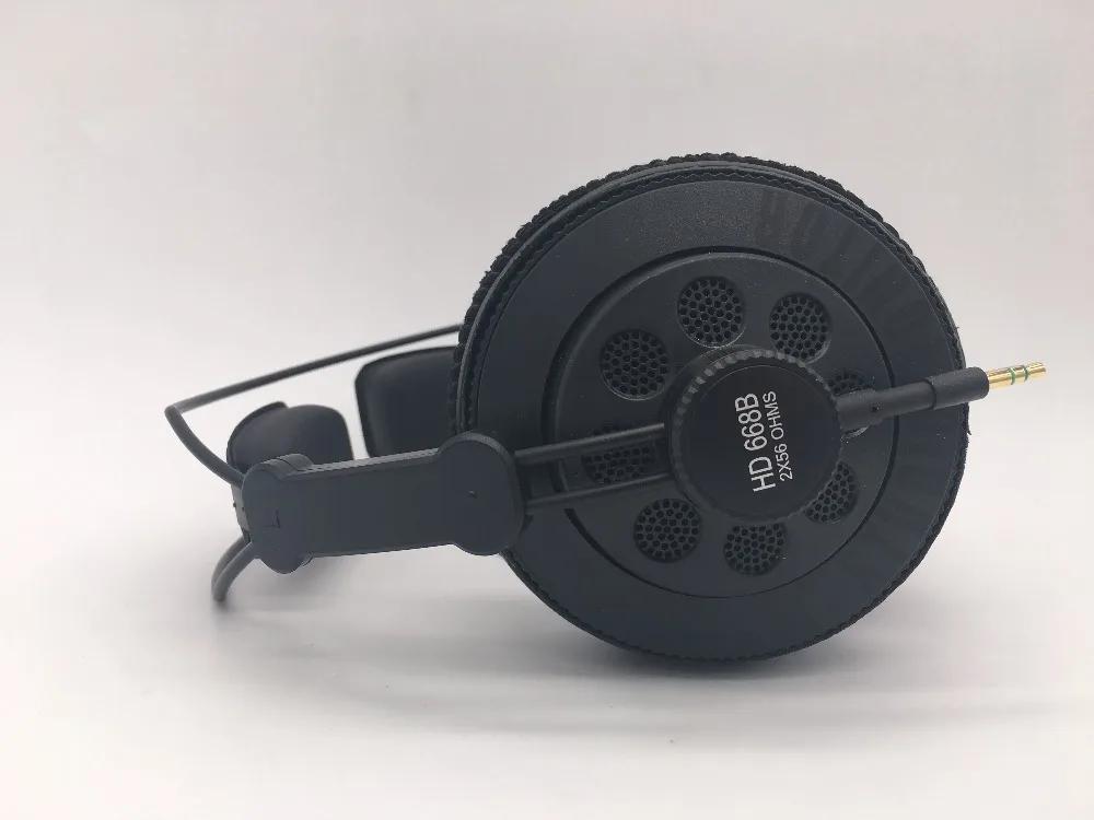 Superlux HD668B профессиональные полуоткрытые студийные стандартные динамические наушники для мониторинга для DJ музыки съемный глубокий бас
