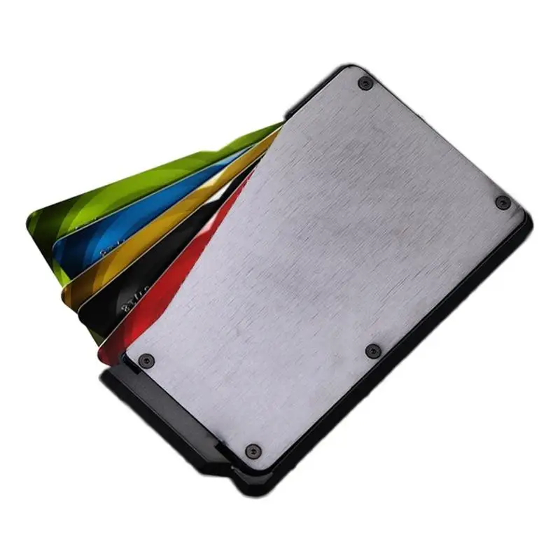 Новый Модный тонкий карбоновый бизнес кредитный держатель для Карт RFID